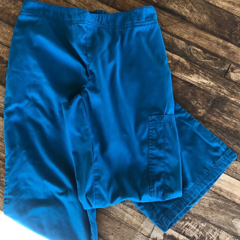 Small Butter Soft Turquoise scrub pants